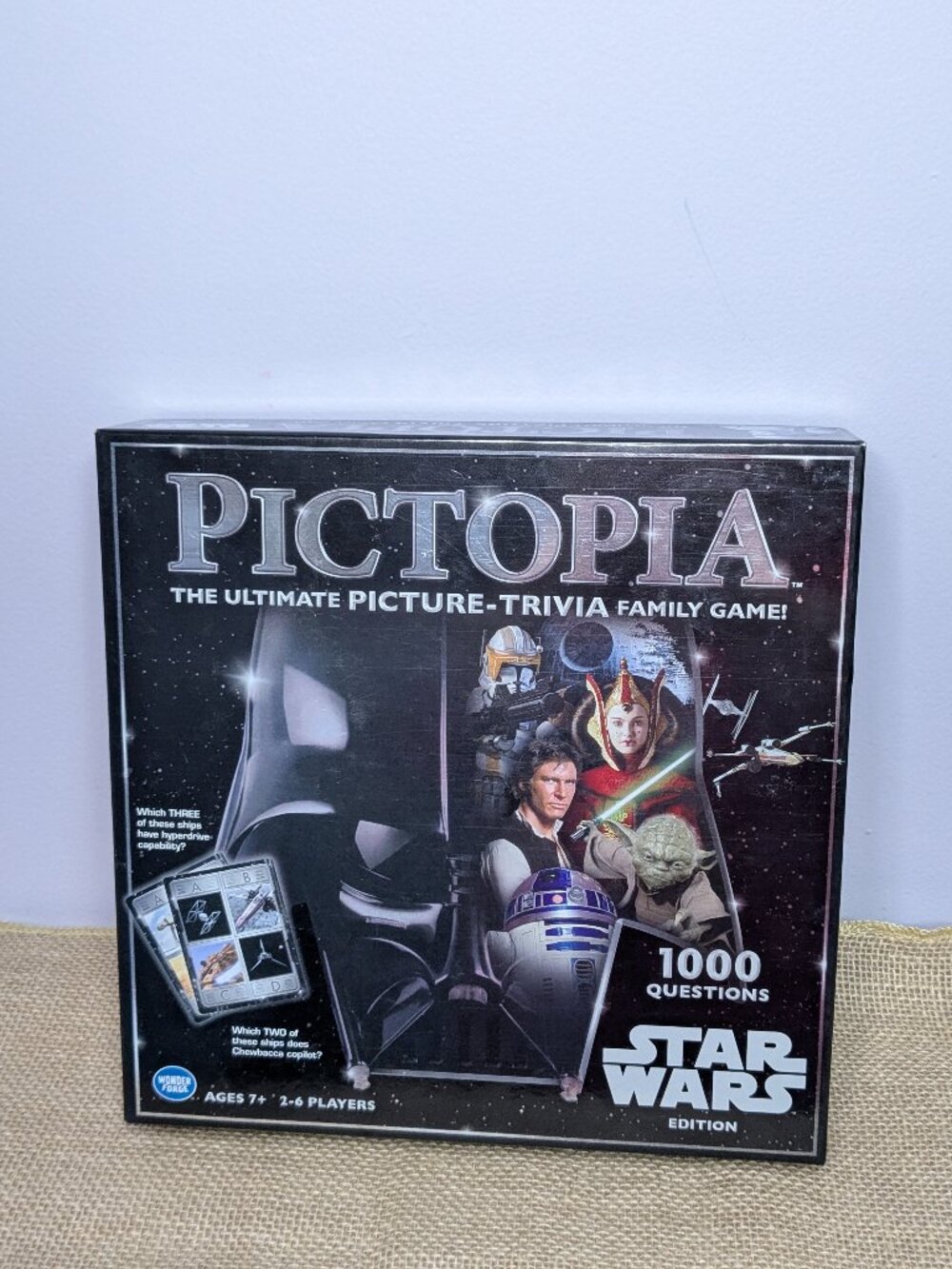 Pictopia Star Wars Complete Ultimate Picture Trivia Board Game Clone Rebels